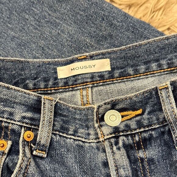 Moussy baggy knee slit Jeans size 25 - Picture 2 of 7